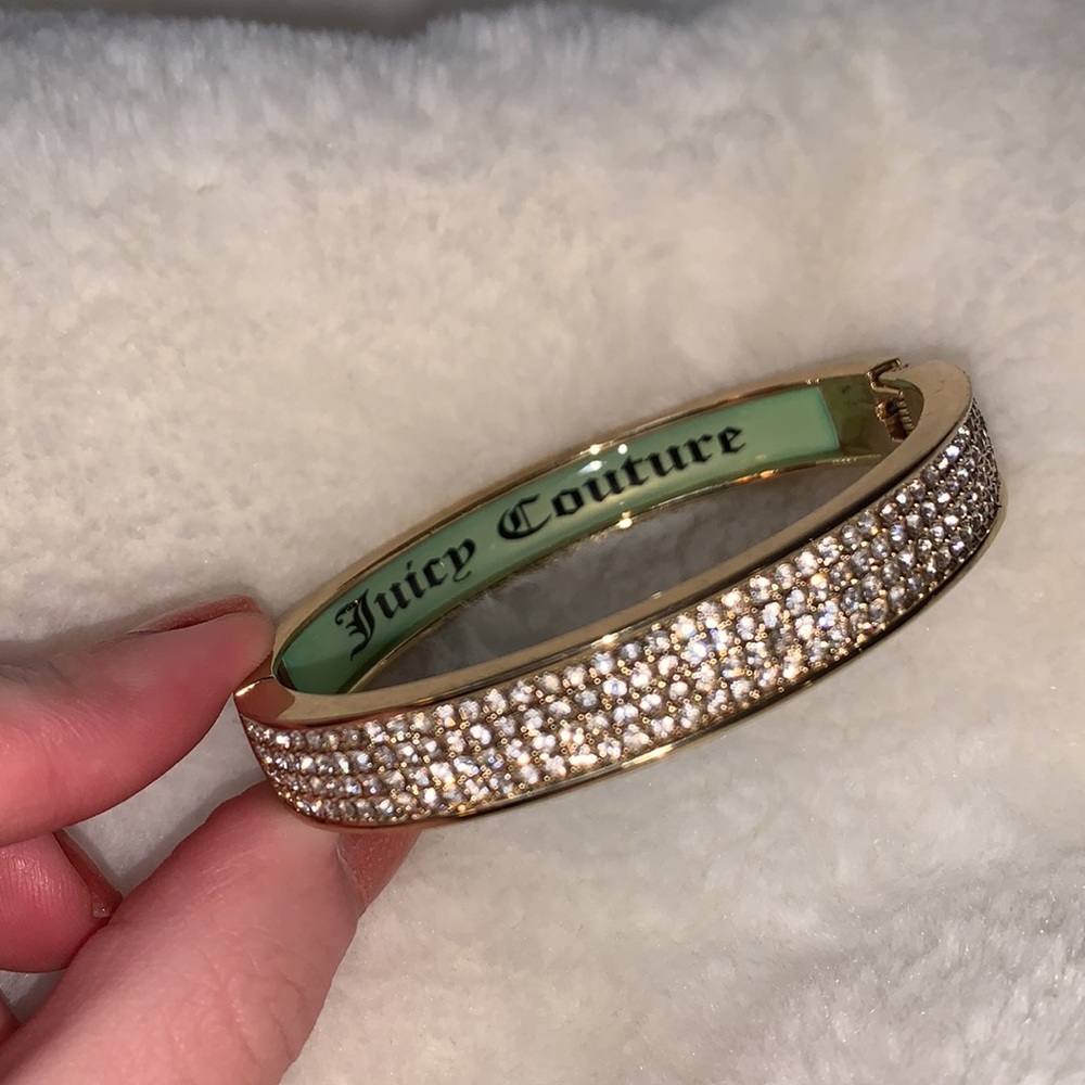 juicy couture bracelet cuff gemstone - Picture 2 of 4